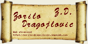 Zorilo Dragojlović vizit kartica